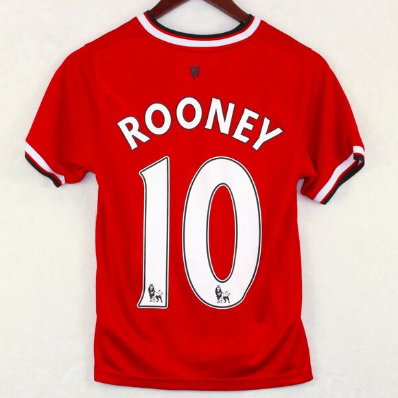 Nike Manchester United Soccer Football Rooney Youth Jersey (M) - Picture 1 of 7